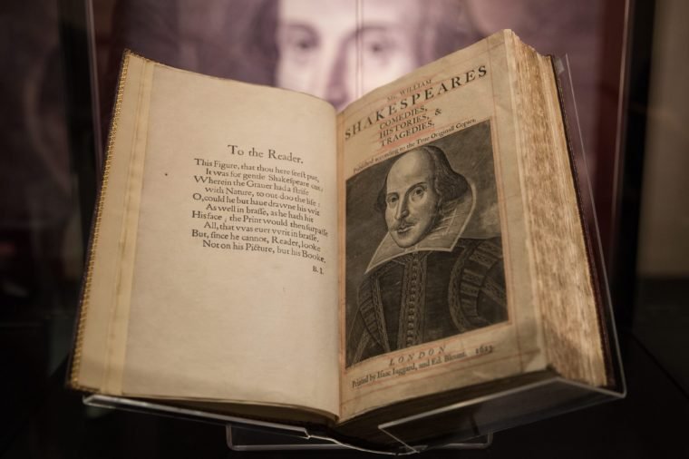 shakespeare's first folio willaim shakespeare