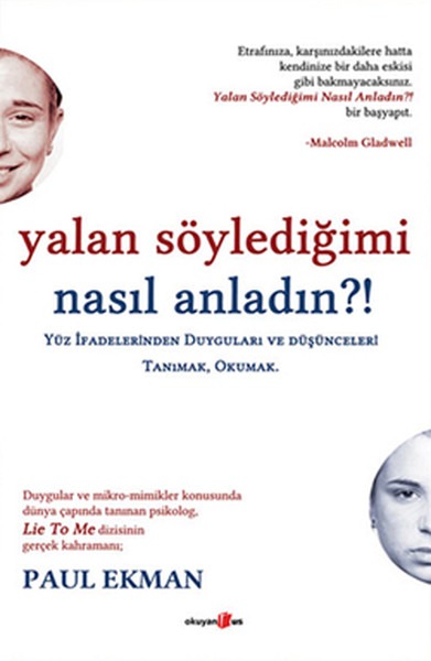 yalan söylediğimi nasıl anladın paul ekman kitap