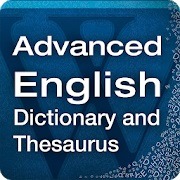 advanced english dictionary and theasurus android ingilizce sözlük uygulaması
